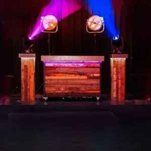 Vintage barnwood / industriële DJ show | Set 2