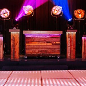 Vintage barnwood / industriële DJ show | Set 3